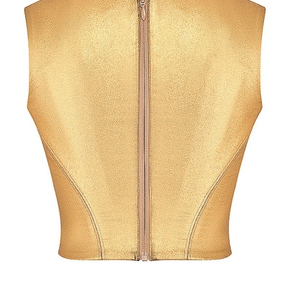 House Of CB Karia Gold Corset Top XS and S - Picture 2 of 10